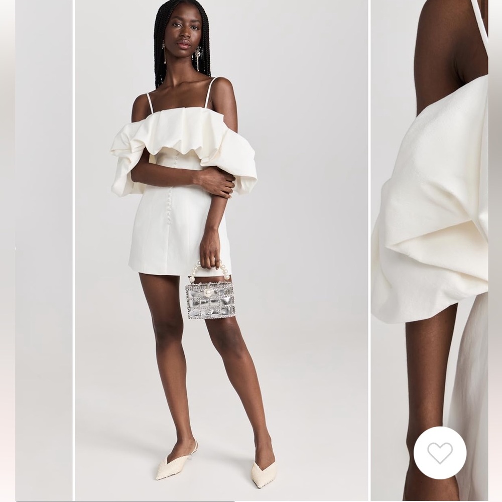 Simkhai puff detail mini dress. Size 0